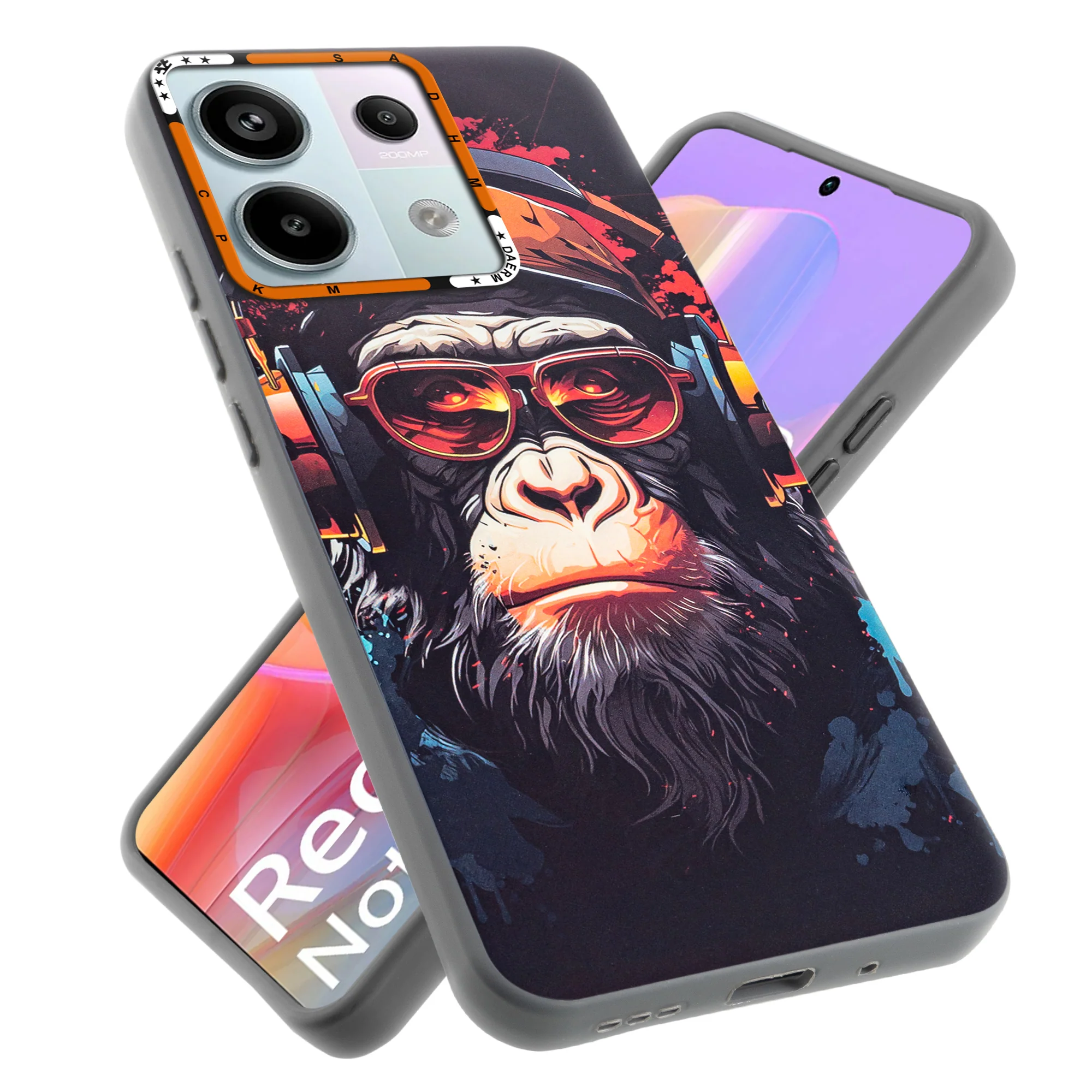 Dark Aesthetic Wild Animal Printed Back Cases For Redmi Note 13 Pro 5G - Image 25