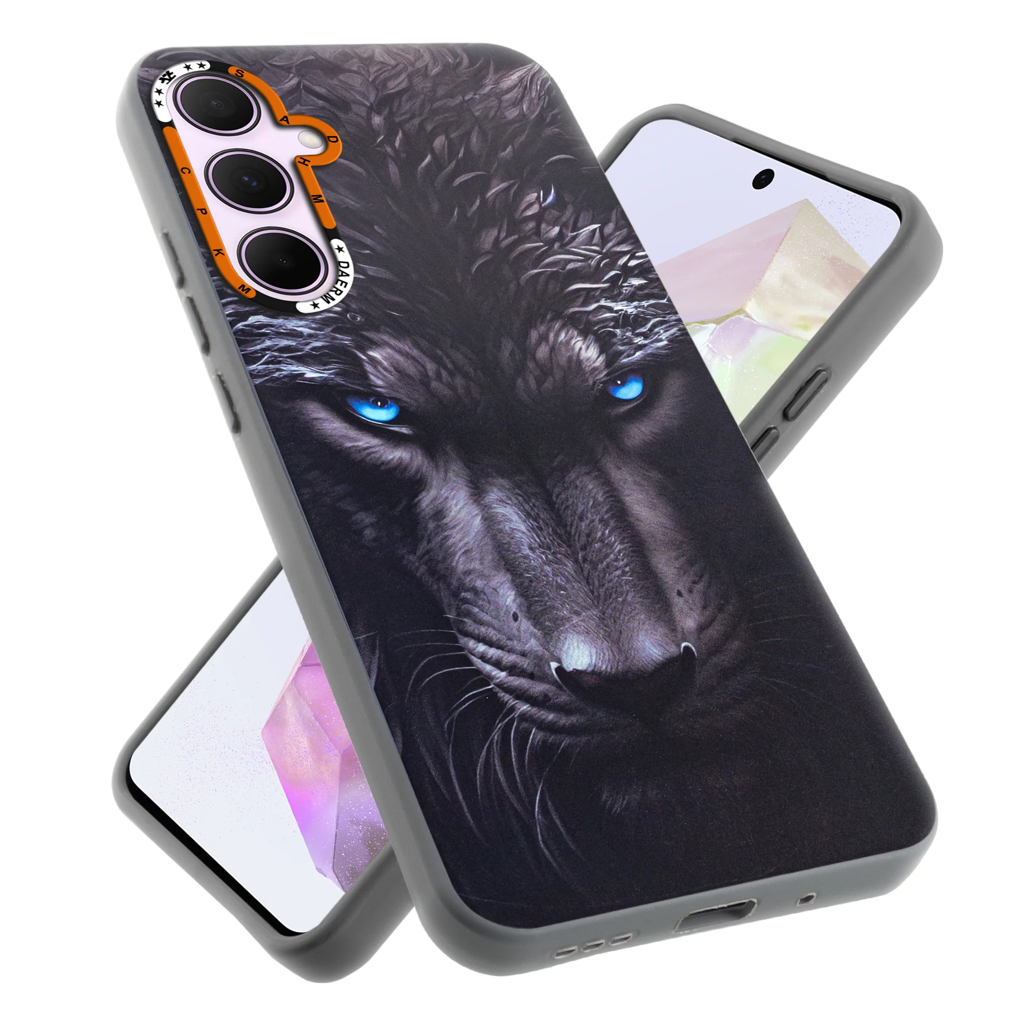 Dark Aesthetic Wild Animal Printed Back Cases For Samsung A35 5G - Image 49