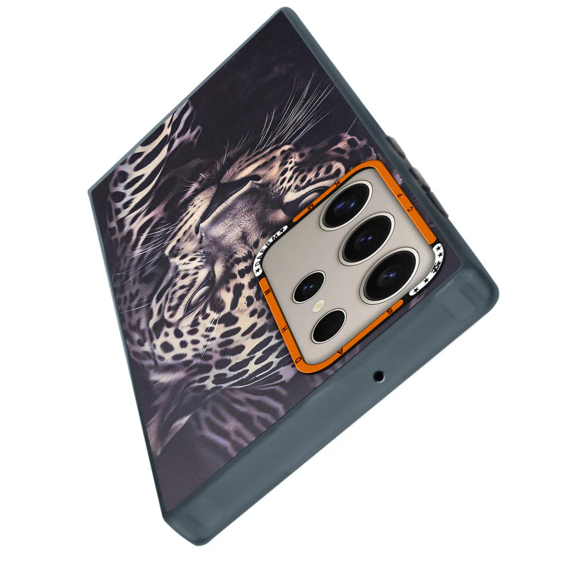 Dark Aesthetic Wild Animal Printed Back Cases For Samsung S24 Ultra 5G - Image 19