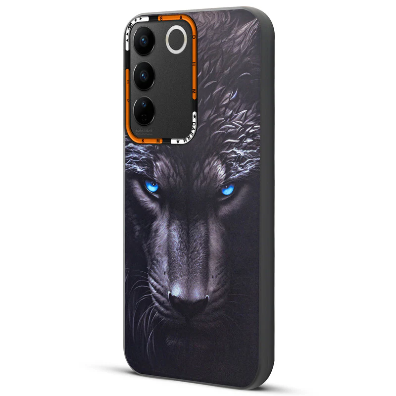 Dark Aesthetic Wild Animal Printed Back Cases For Vivo V27 Pro 5G - Image 4
