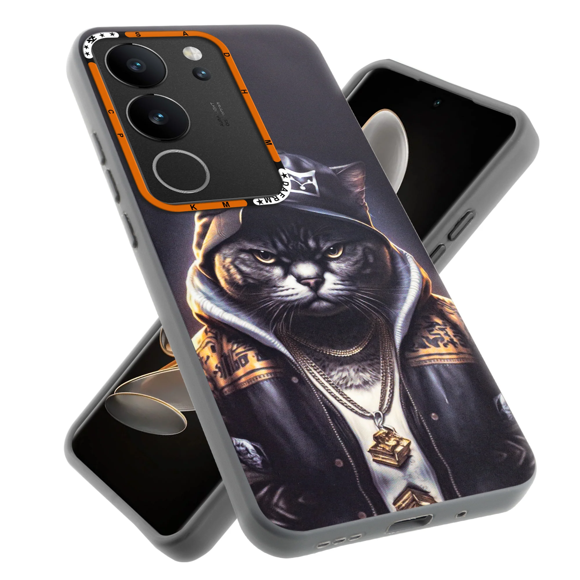 Dark Aesthetic Wild Animal Printed Back Cases For Vivo V29 5G - Image 64
