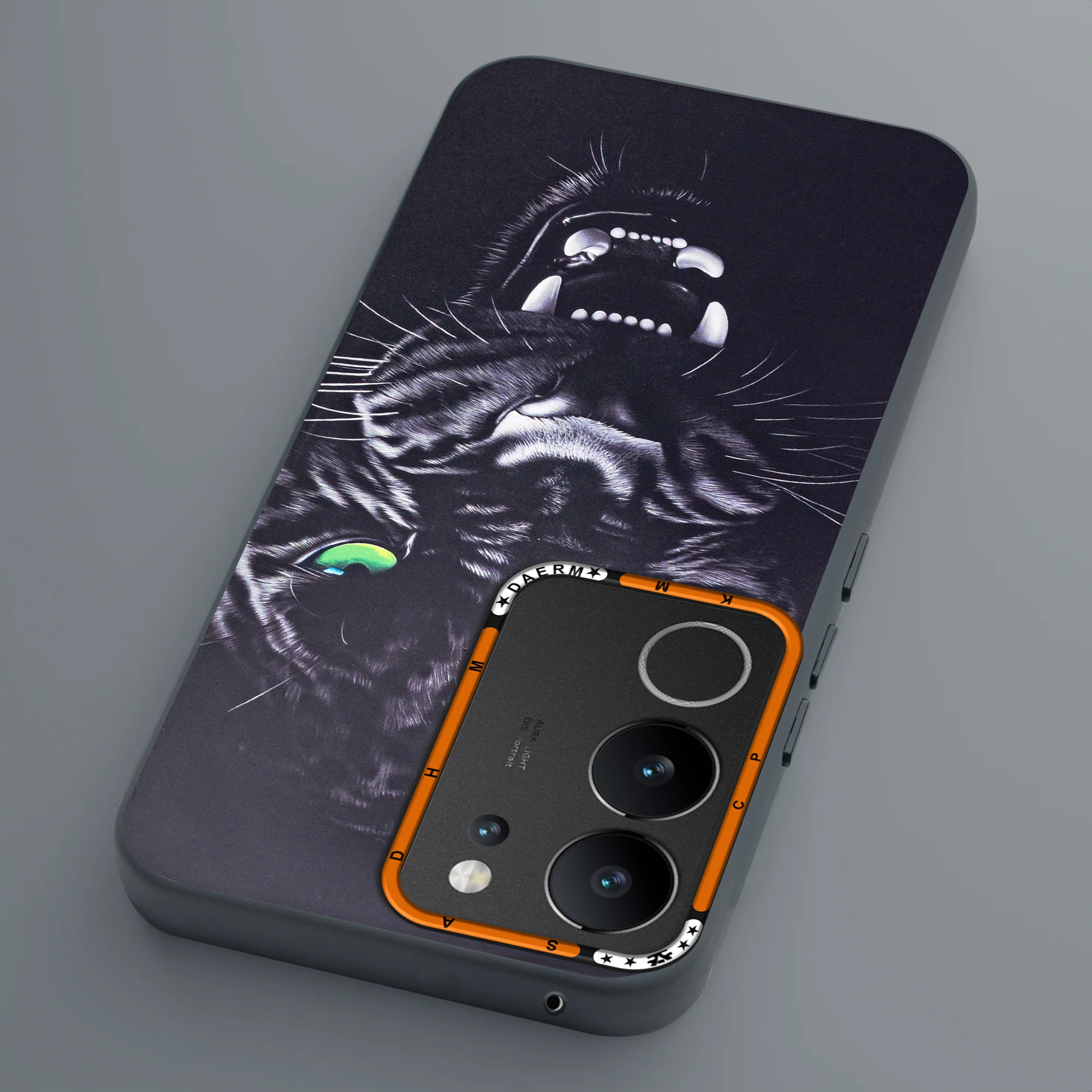 Dark Aesthetic Wild Animal Printed Back Cases For Vivo V29 5G - Image 7