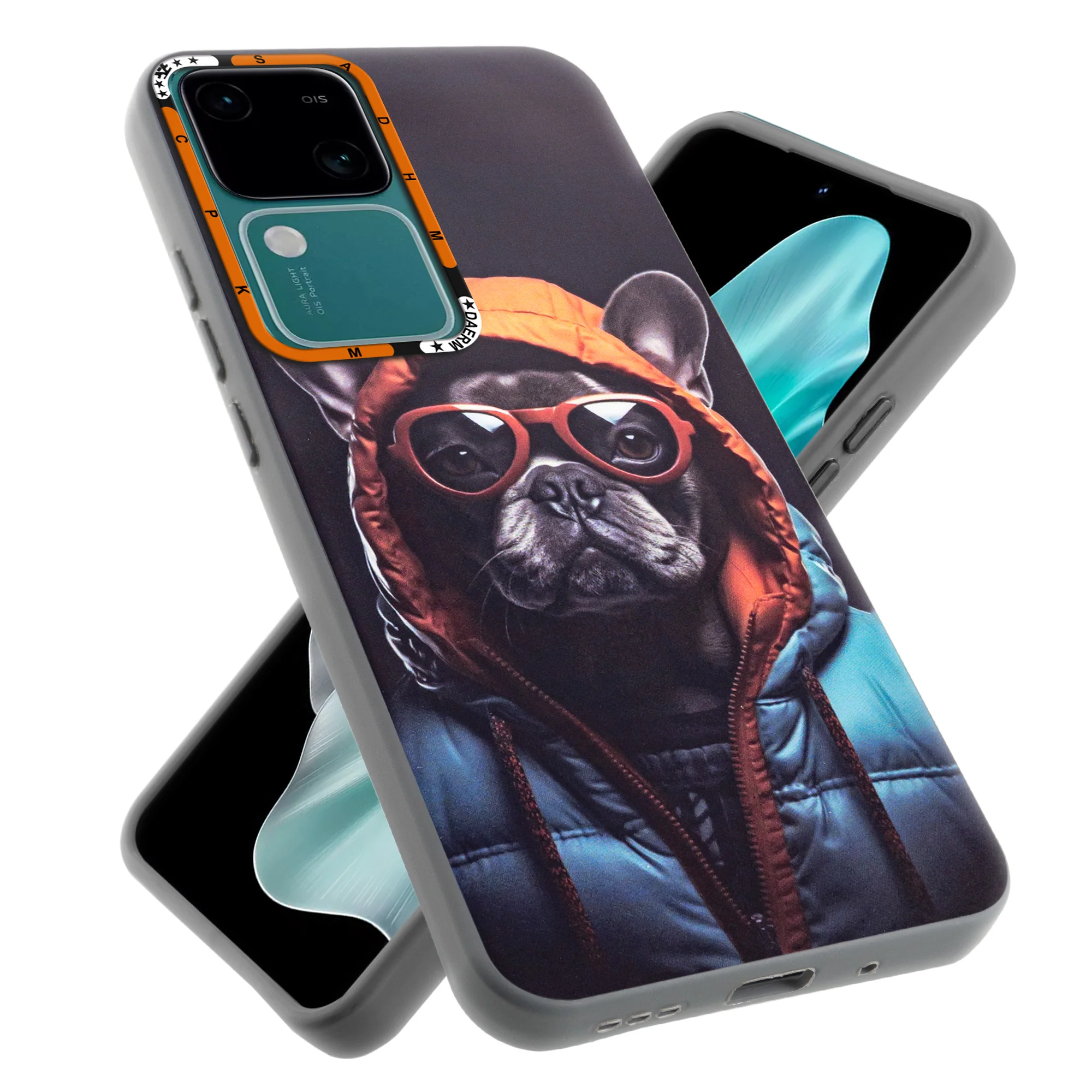 Dark Aesthetic Wild Animal Printed Back Cases For Vivo V30 5G - Image 13