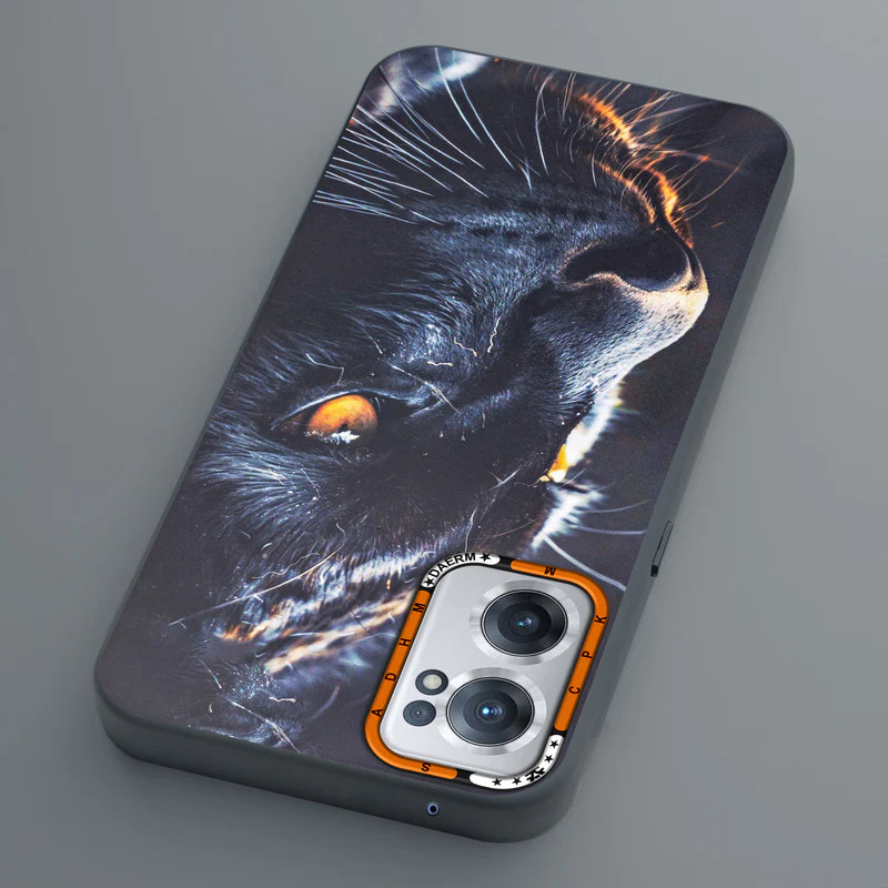 Dark Elegant Wild Creatures Printed Back Cases For OnePlus Nord CE 2 5G - Image 26
