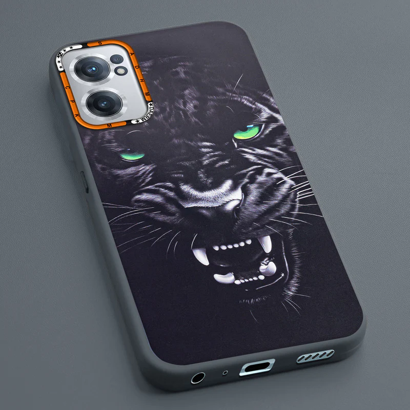 Dark Elegant Wild Creatures Printed Back Cases For OnePlus Nord CE 2 5G - Image 5