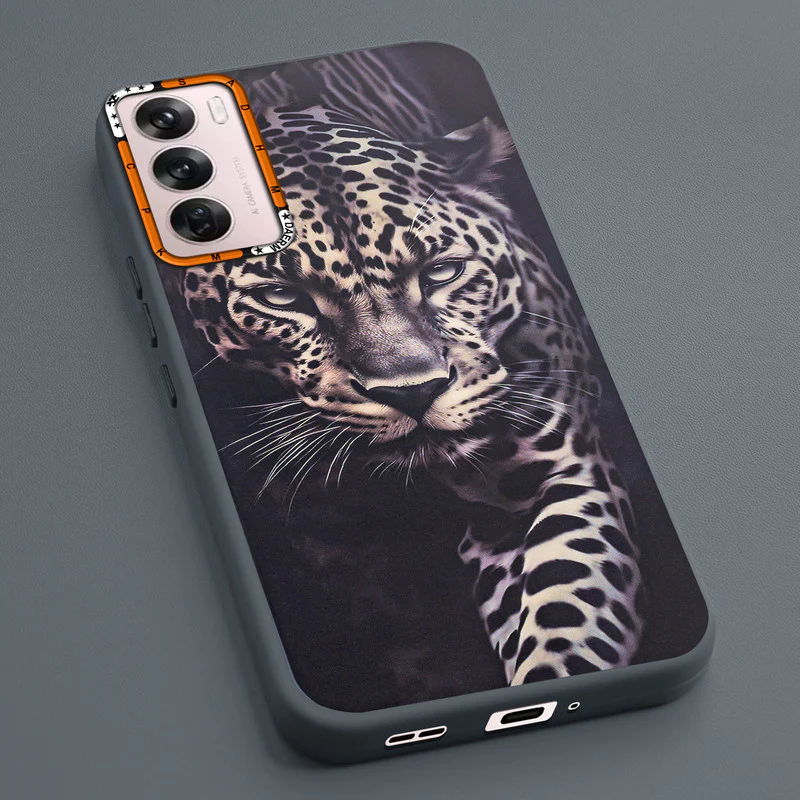 Dark Elegant Wild Creatures Printed Back Cases For Oppo Reno 12 5G - Image 27