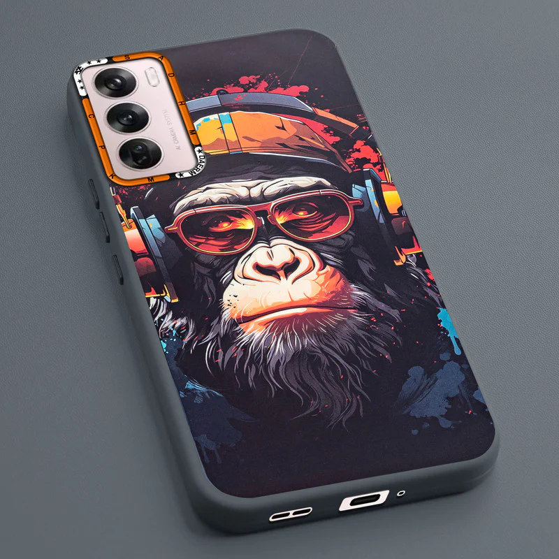 Dark Elegant Wild Creatures Printed Back Cases For Oppo Reno 12 Pro 5G - Image 34