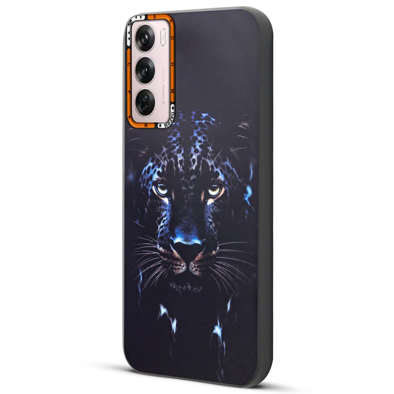 Dark Elegant Wild Creatures Printed Back Cases For Oppo Reno 12 Pro 5G - Image 40