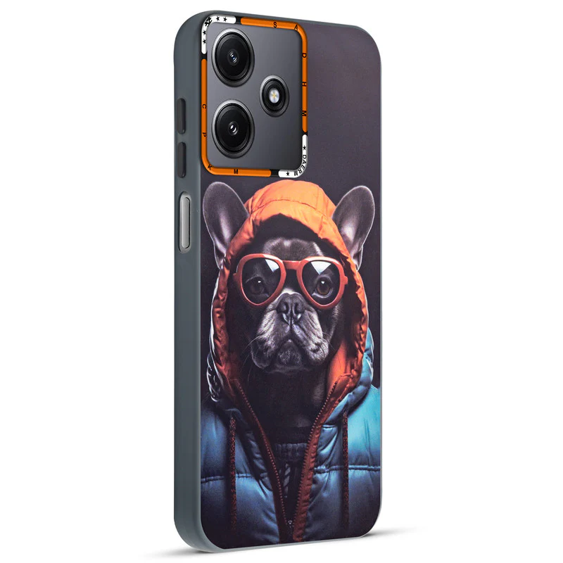Dark Elegant Wild Creatures Printed Back Cases For Redmi 12 5G - Image 18