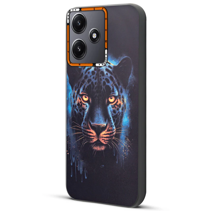 Dark Elegant Wild Creatures Printed Back Cases For Redmi 12 5G - Image 47