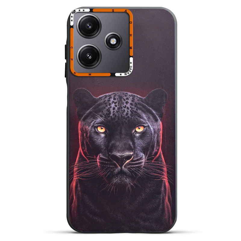 Dark Elegant Wild Creatures Printed Back Cases For Redmi 12 5G - Image 52