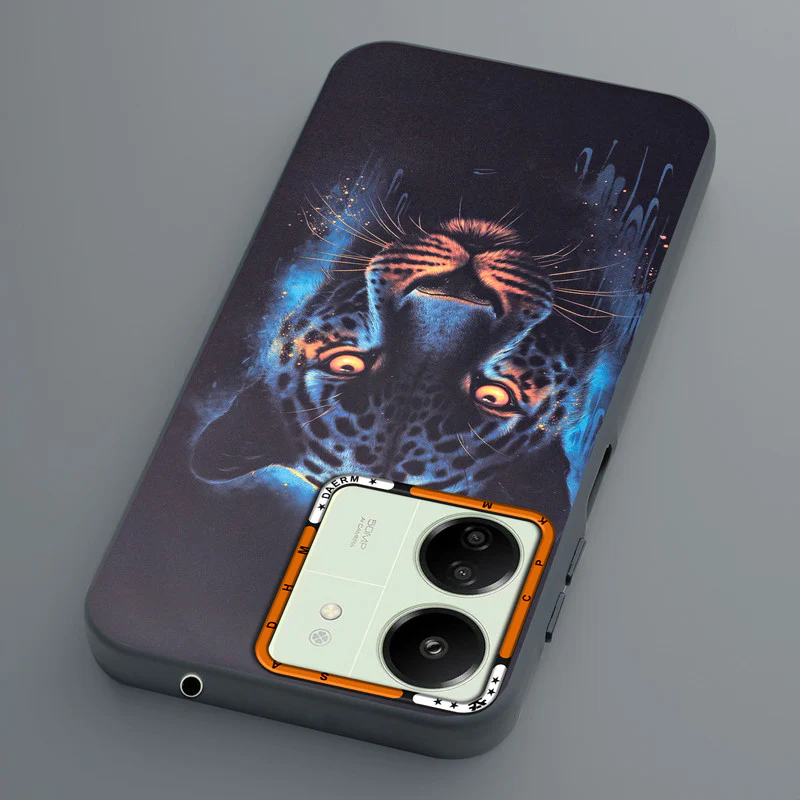 Dark Elegant Wild Creatures Printed Back Cases For Redmi 13C 4G - Image 49
