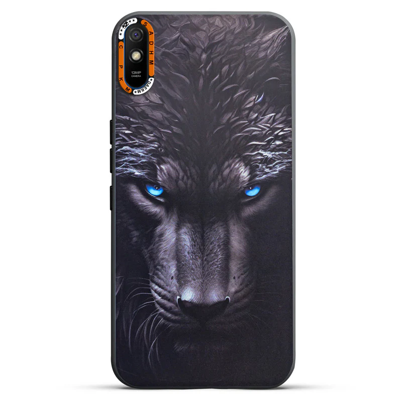 Dark Elegant Wild Creatures Printed Back Cases For Redmi 9A - Image 10