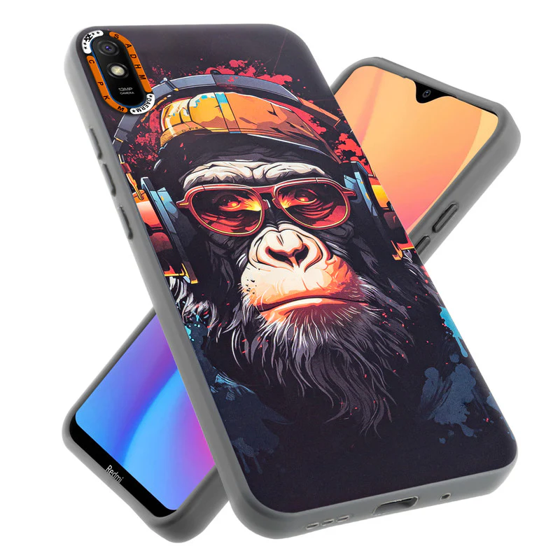 Dark Elegant Wild Creatures Printed Back Cases For Redmi 9A - Image 29
