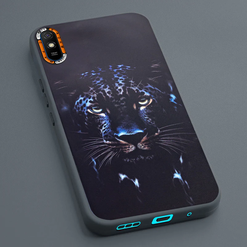 Dark Elegant Wild Creatures Printed Back Cases For Redmi 9A - Image 41