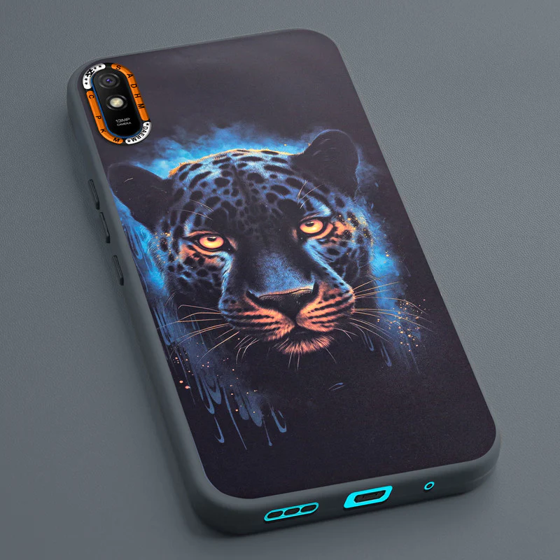 Dark Elegant Wild Creatures Printed Back Cases For Redmi 9A - Image 48
