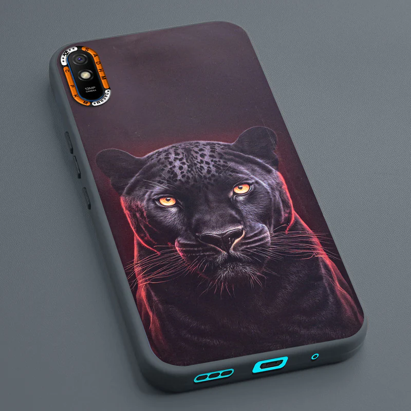 Dark Elegant Wild Creatures Printed Back Cases For Redmi 9A - Image 55