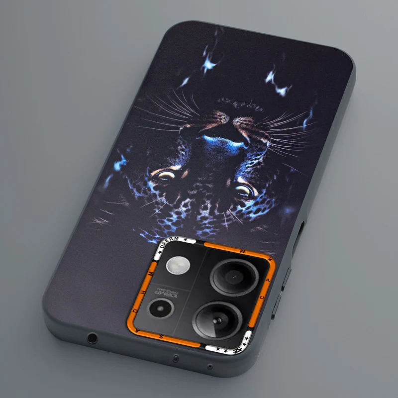Dark Elegant Wild Creatures Printed Back Cases For Redmi Note 13 5G - Image 31