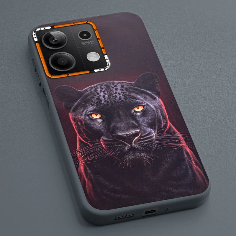 Dark Elegant Wild Creatures Printed Back Cases For Redmi Note 13 5G - Image 40