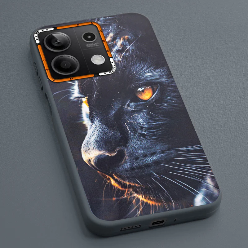 Dark Elegant Wild Creatures Printed Back Cases For Redmi Note 13 5G - Image 45