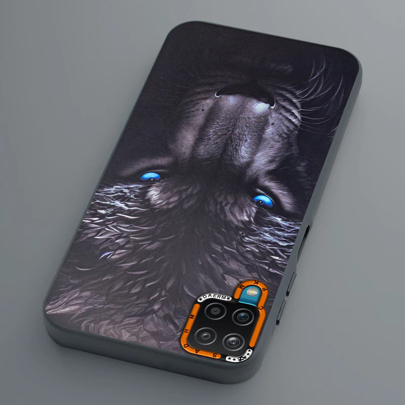 Dark Elegant Wild Creatures Printed Back Cases For Samsung A12 - Image 11