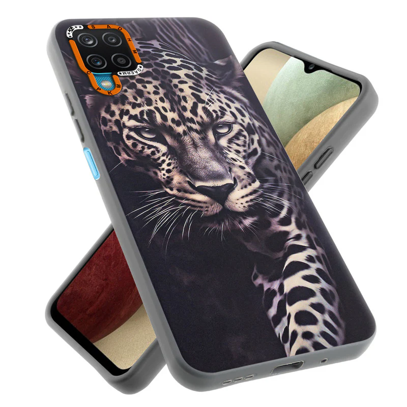 Dark Elegant Wild Creatures Printed Back Cases For Samsung A12 - Image 17
