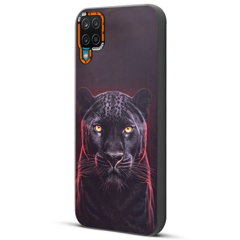 Dark Elegant Wild Creatures Printed Back Cases For Samsung A12 - Image 39