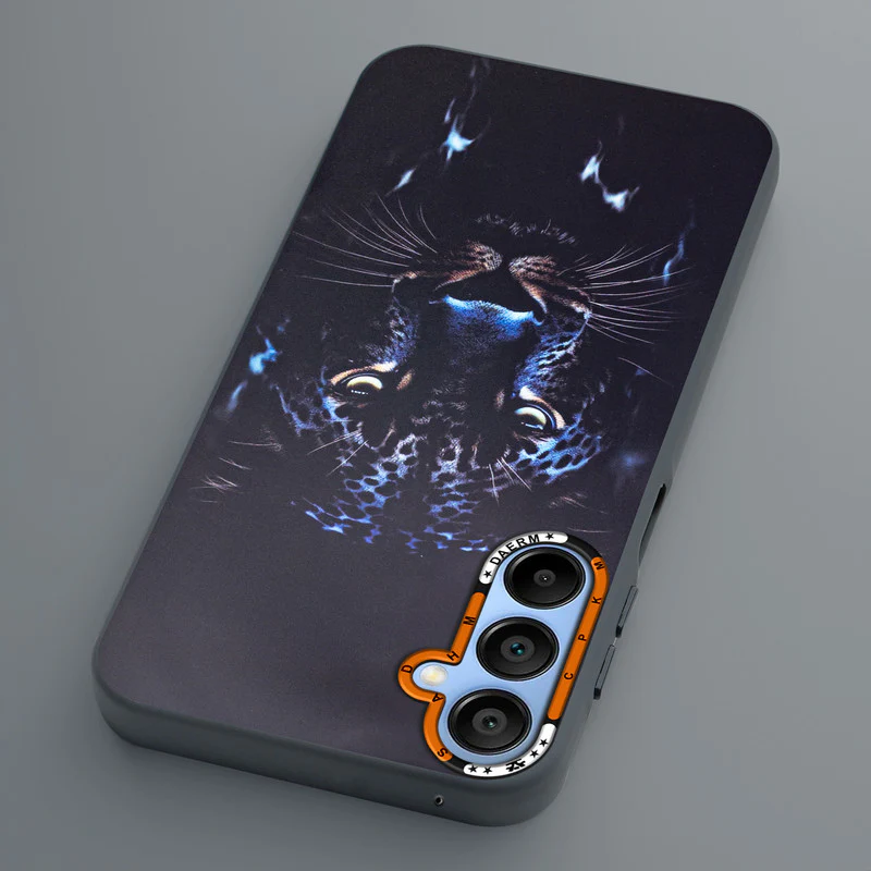 Dark Elegant Wild Creatures Printed Back Cases For Samsung A15 5G - Image 31
