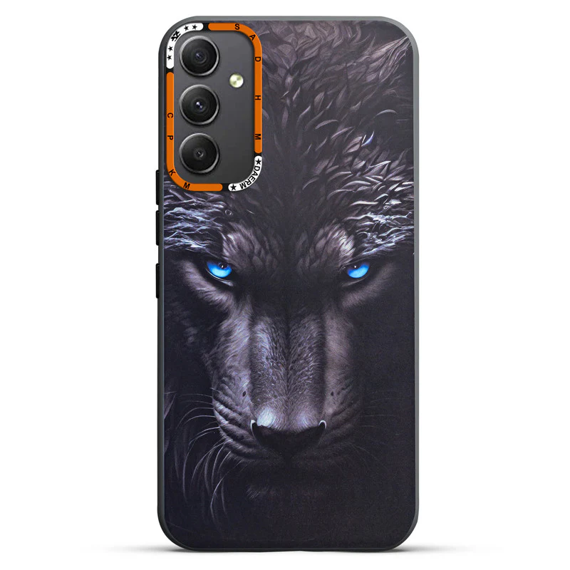 Dark Elegant Wild Creatures Printed Back Cases For Samsung A34 5G - Image 10