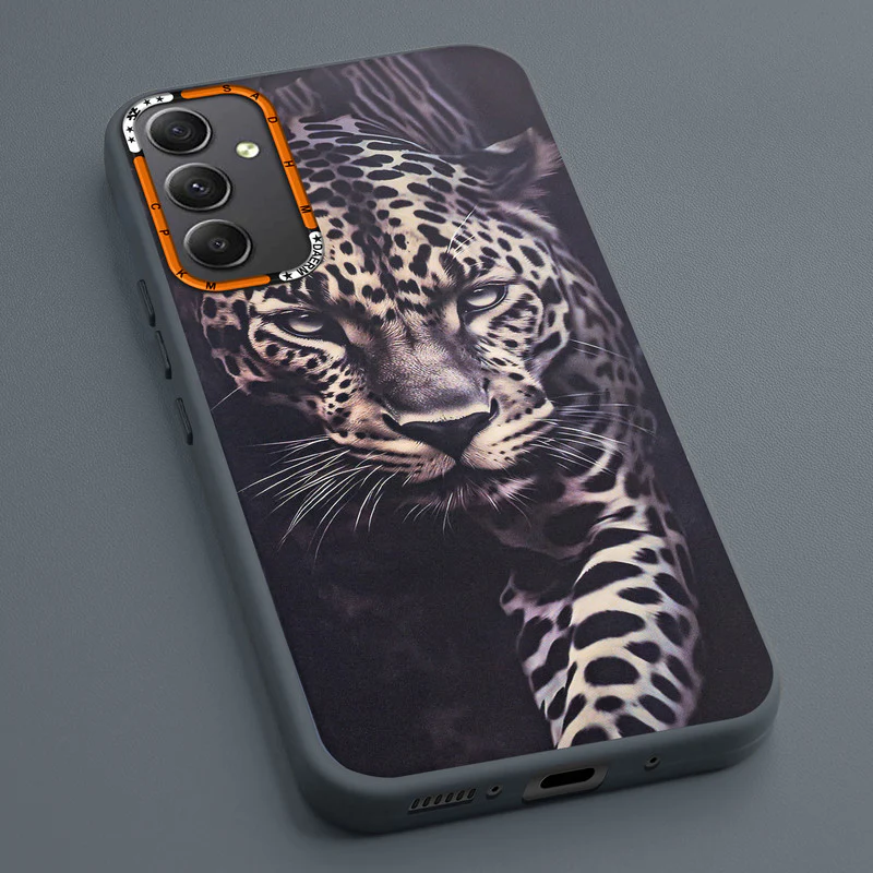 Dark Elegant Wild Creatures Printed Back Cases For Samsung A34 5G - Image 27