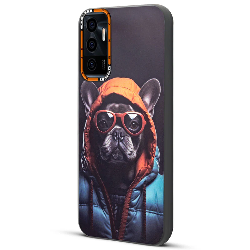 Dark Elegant Wild Creatures Printed Back Cases For Vivo V23E 5G - Image 19