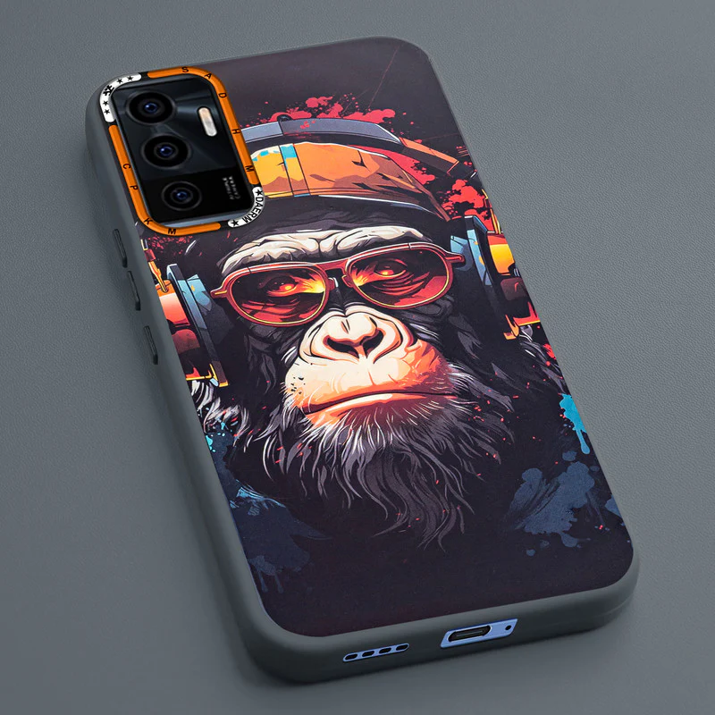 Dark Elegant Wild Creatures Printed Back Cases For Vivo V23E 5G - Image 34
