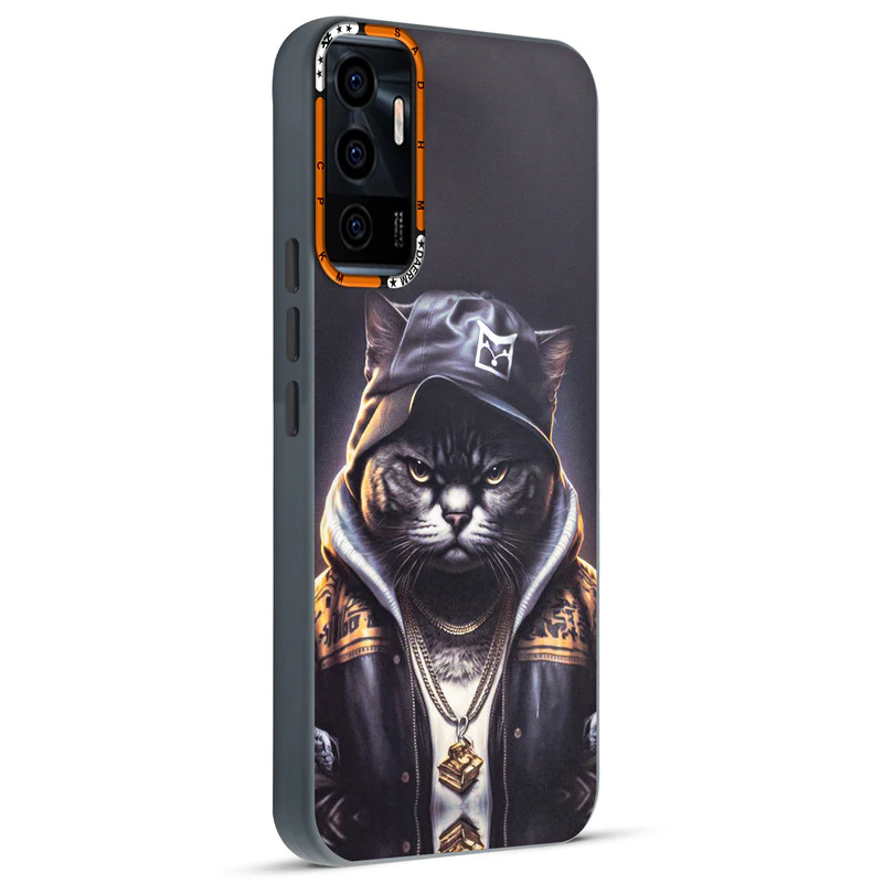 Dark Elegant Wild Creatures Printed Back Cases For Vivo V23E 5G - Image 60