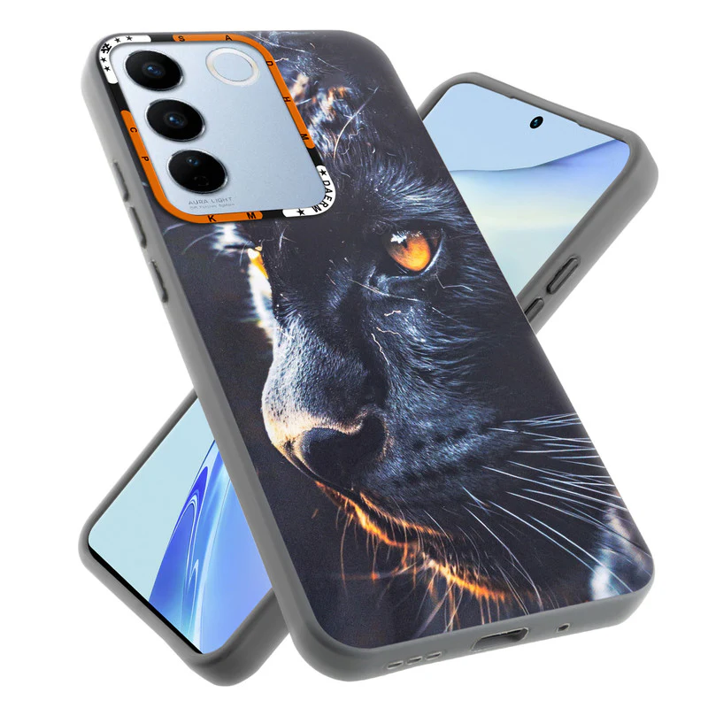 Dark Elegant Wild Creatures Printed Back Cases For Vivo V27 Pro 5G - Image 49