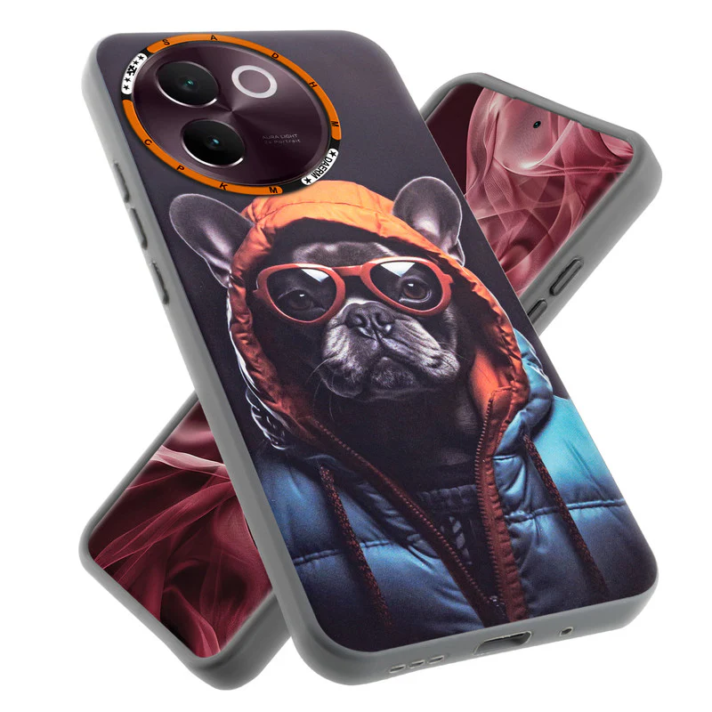 Dark Elegant Wild Creatures Printed Back Cases For Vivo V30e 5G - Image 15