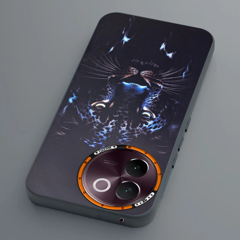 Dark Elegant Wild Creatures Printed Back Cases For Vivo V30e 5G - Image 42