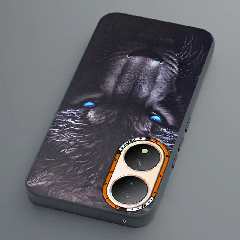 Dark Elegant Wild Creatures Printed Back Cases For Vivo Y100 - Image 13