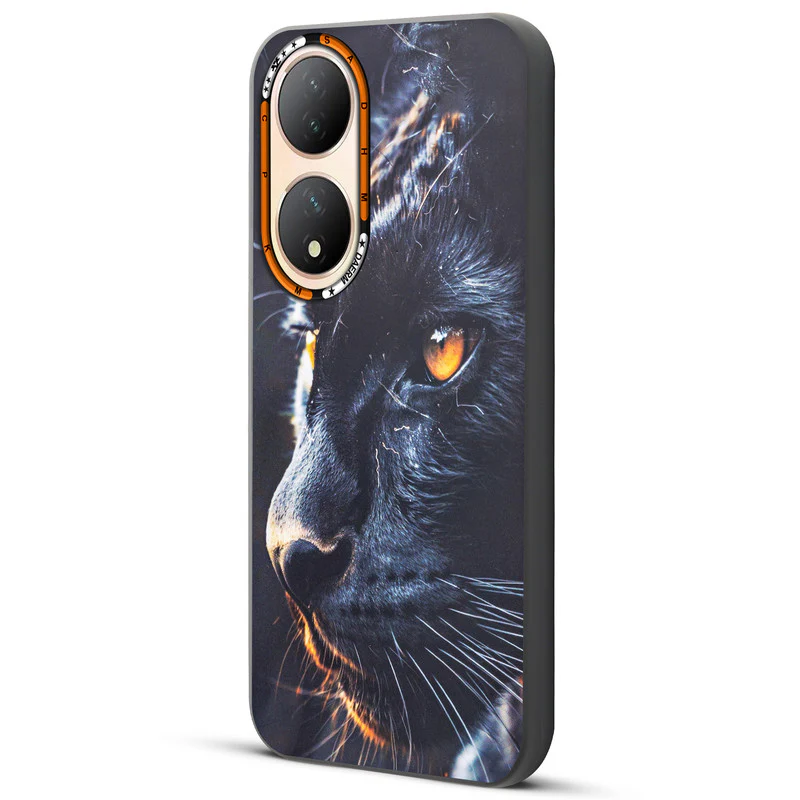 Dark Elegant Wild Creatures Printed Back Cases For Vivo Y100 - Image 53