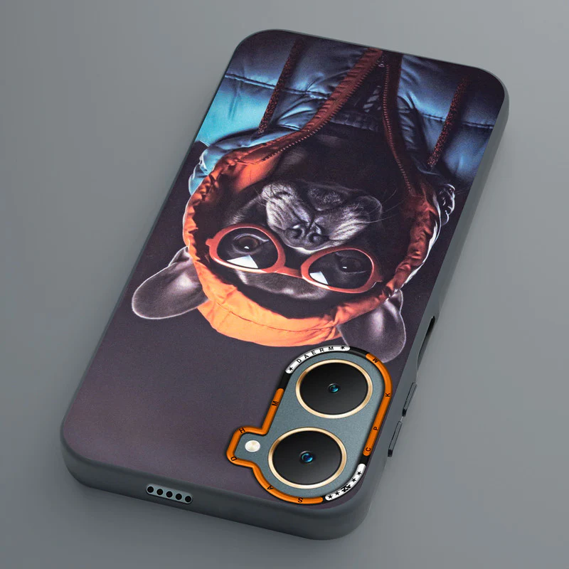 Dark Elegant Wild Creatures Printed Back Cases For Vivo Y18e - Image 21