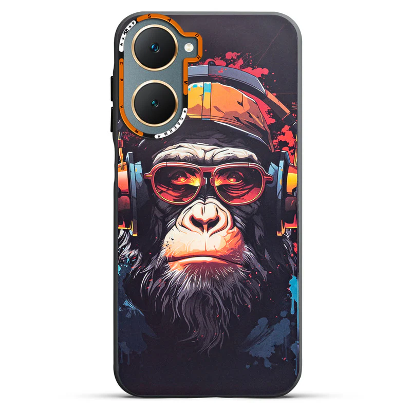 Dark Elegant Wild Creatures Printed Back Cases For Vivo Y18e - Image 31