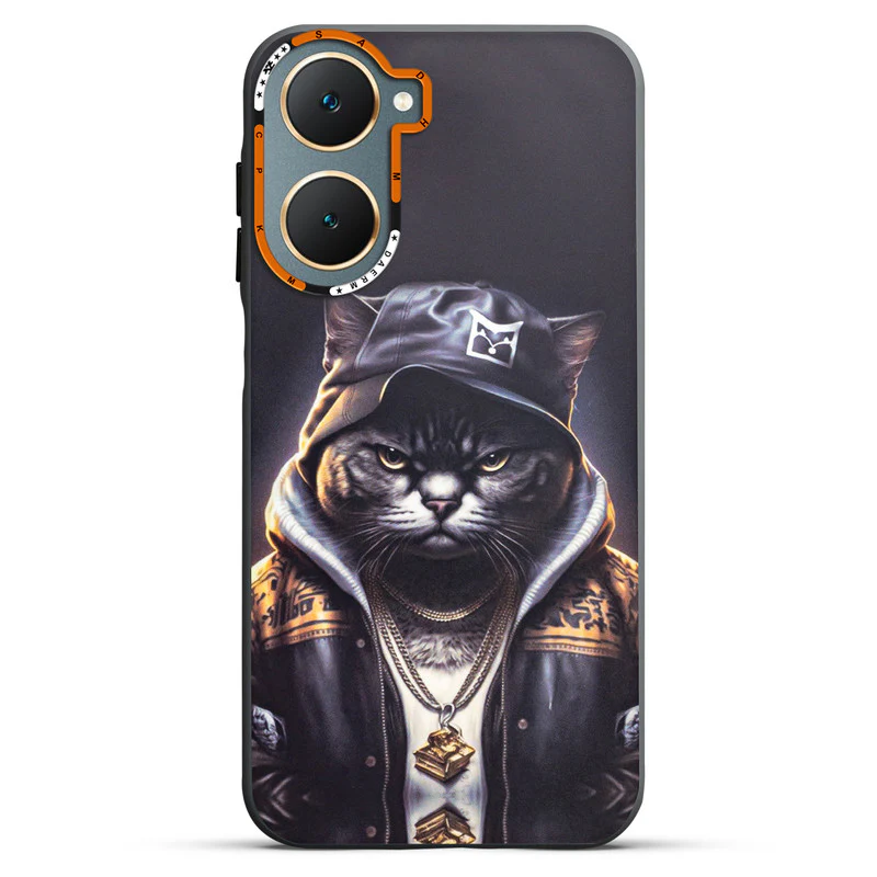 Dark Elegant Wild Creatures Printed Back Cases For Vivo Y18e - Image 59
