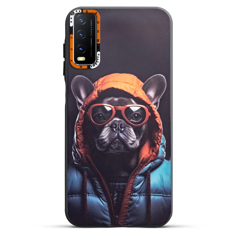 Dark Elegant Wild Creatures Printed Back Cases For Vivo Y20 - Image 17