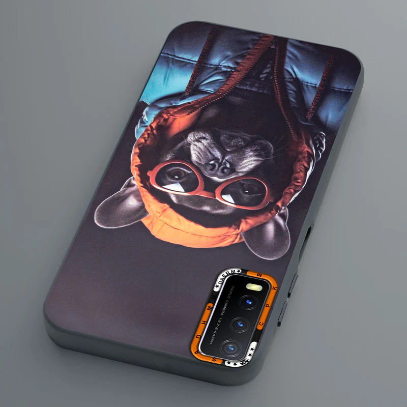 Dark Elegant Wild Creatures Printed Back Cases For Vivo Y20 - Image 21