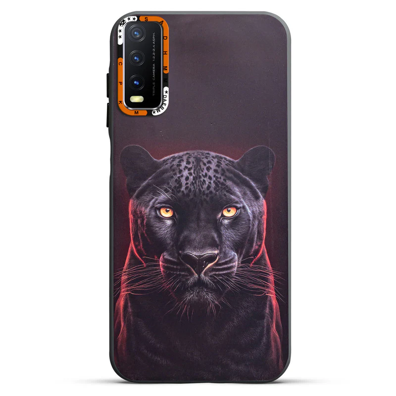 Dark Elegant Wild Creatures Printed Back Cases For Vivo Y20 - Image 52