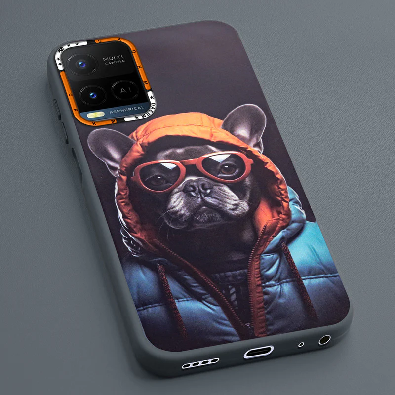 Dark Elegant Wild Creatures Printed Back Cases For Vivo Y21 2021 - Image 20