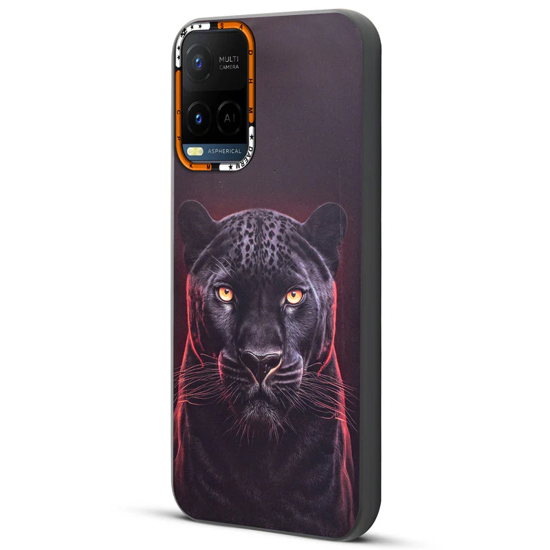Dark Elegant Wild Creatures Printed Back Cases For Vivo Y21 2021 - Image 54