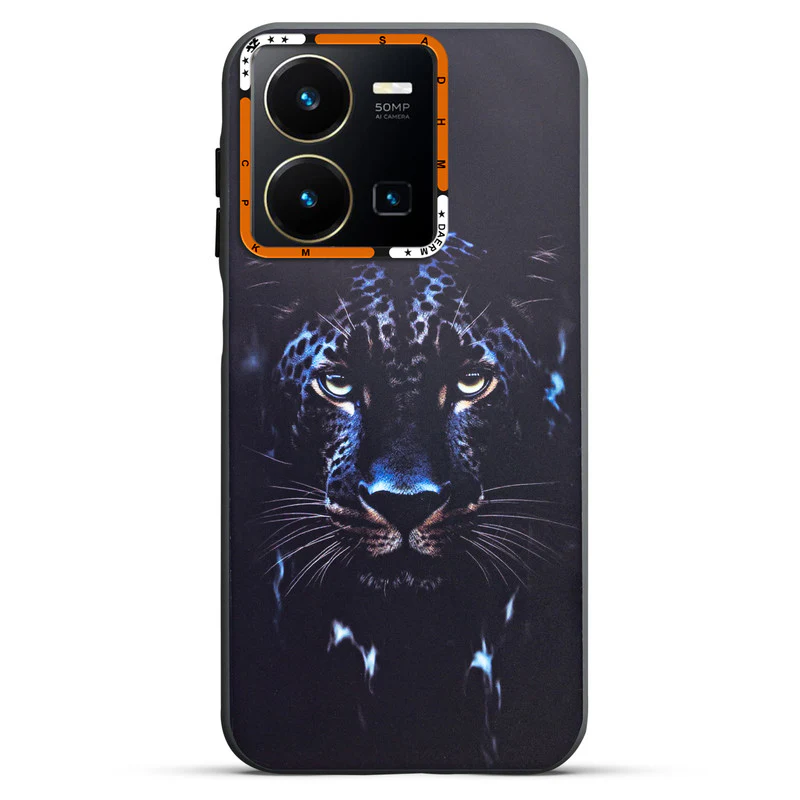Dark Elegant Wild Creatures Printed Back Cases For Vivo Y35 4G - Image 38