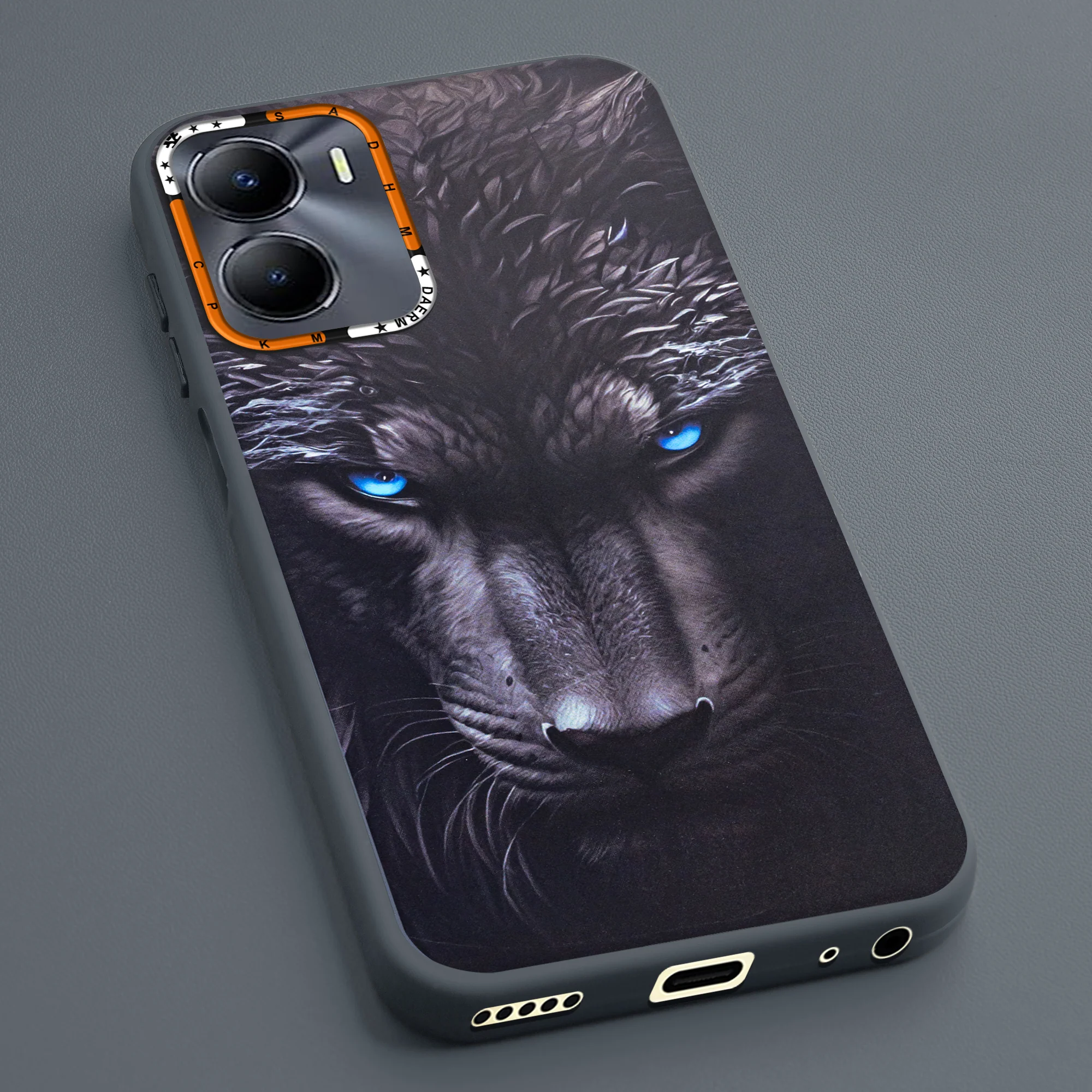 Dark Elegant Wild Creatures Printed Back Cases For Vivo Y56 5G - Image 11