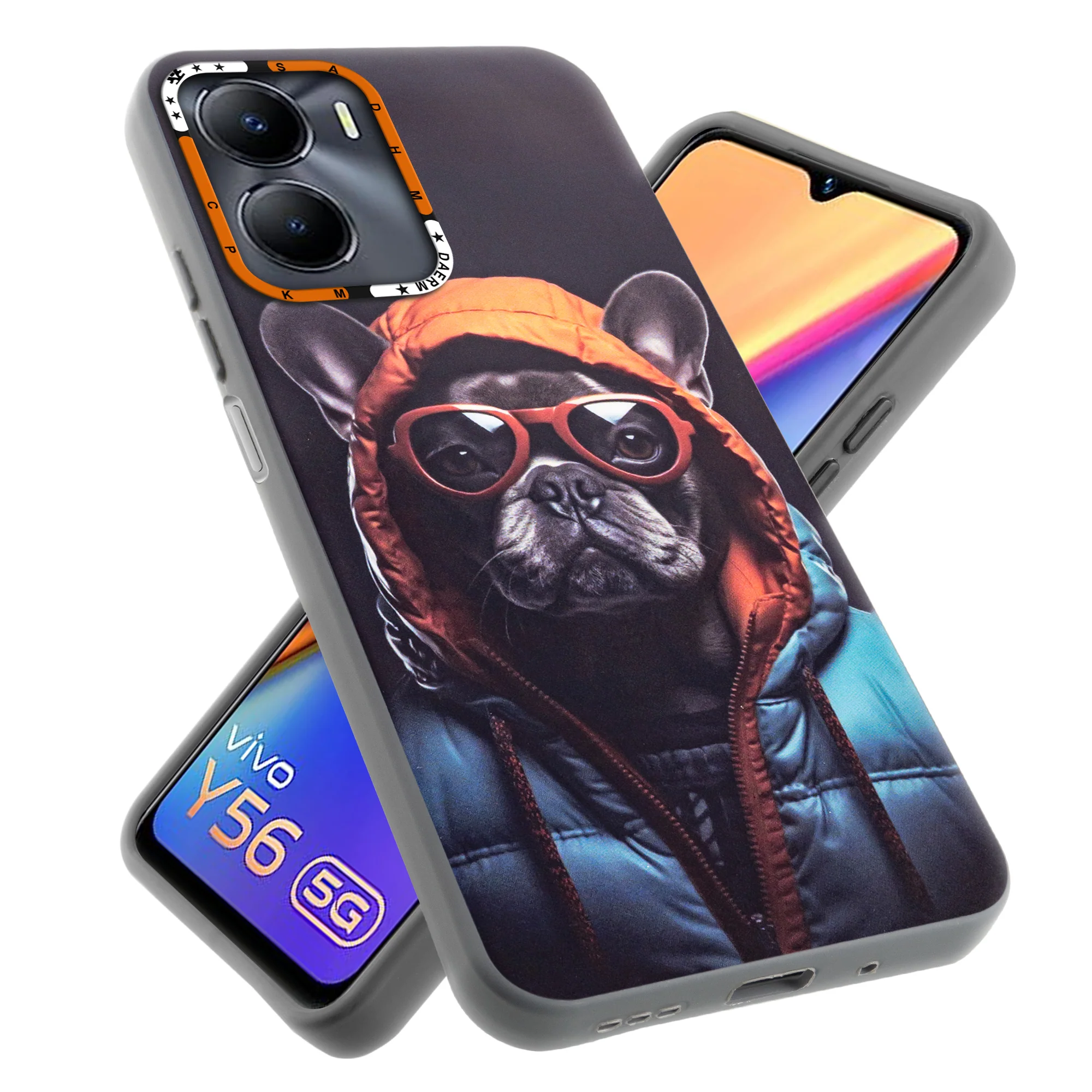 Dark Elegant Wild Creatures Printed Back Cases For Vivo Y56 5G - Image 13