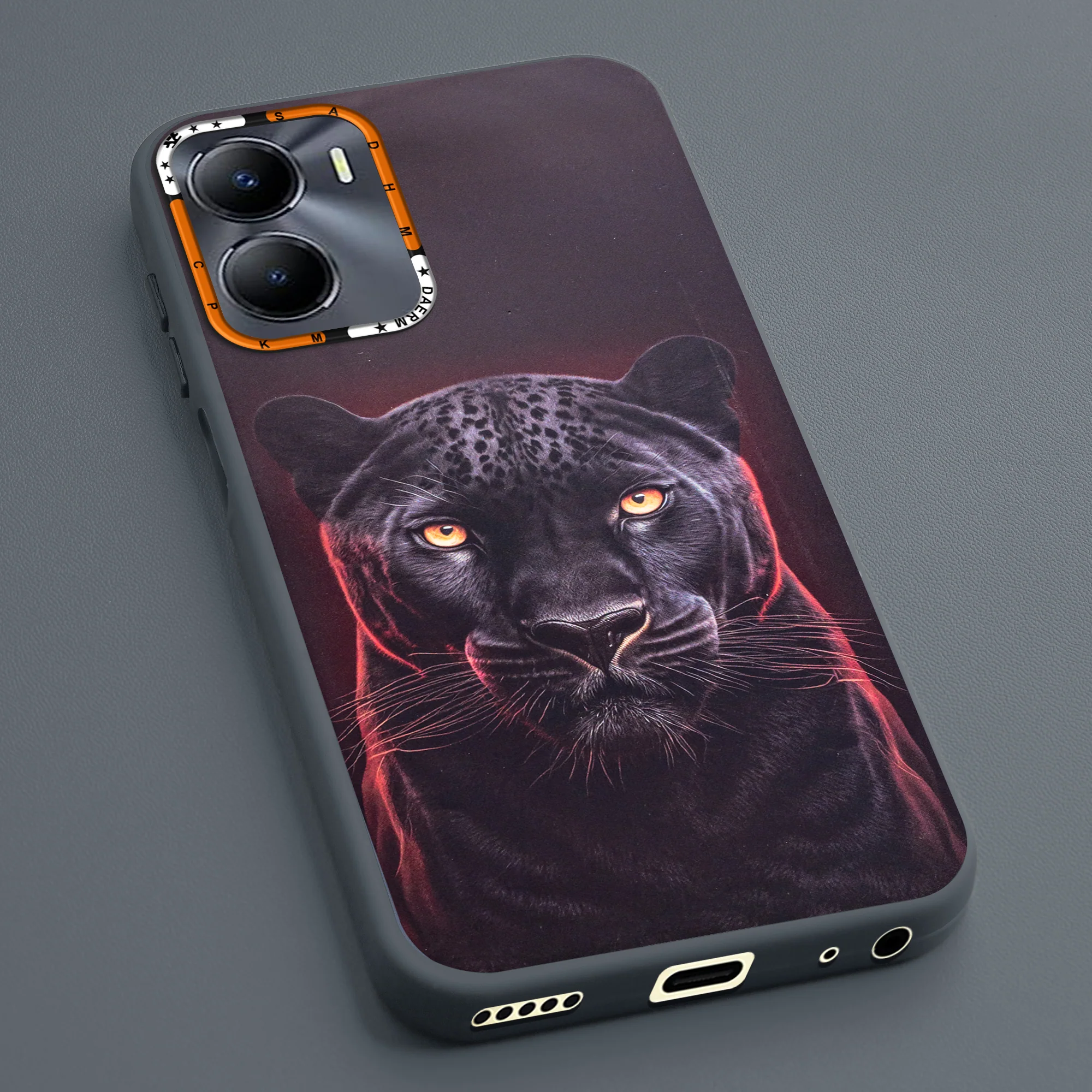 Dark Elegant Wild Creatures Printed Back Cases For Vivo Y56 5G - Image 47